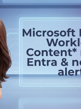 Microsoft Purview Workload Content roles in Entra & new PIM alerts