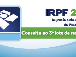 Está disponível consulta ao terceiro lote de restituição de IRPF