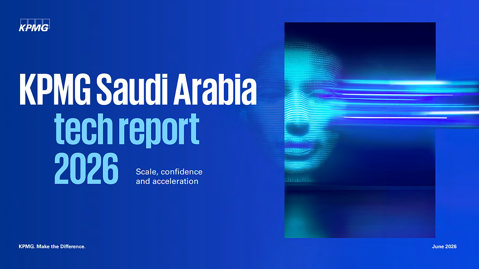 KPMG Saudi Arabia tech report 2026