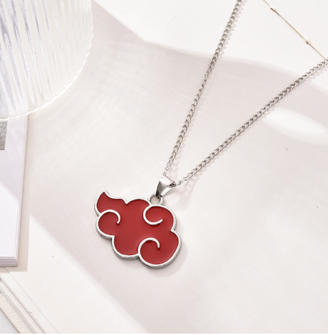 Naruto Shuriken Pendant Necklace Anime Accessories (One Set)