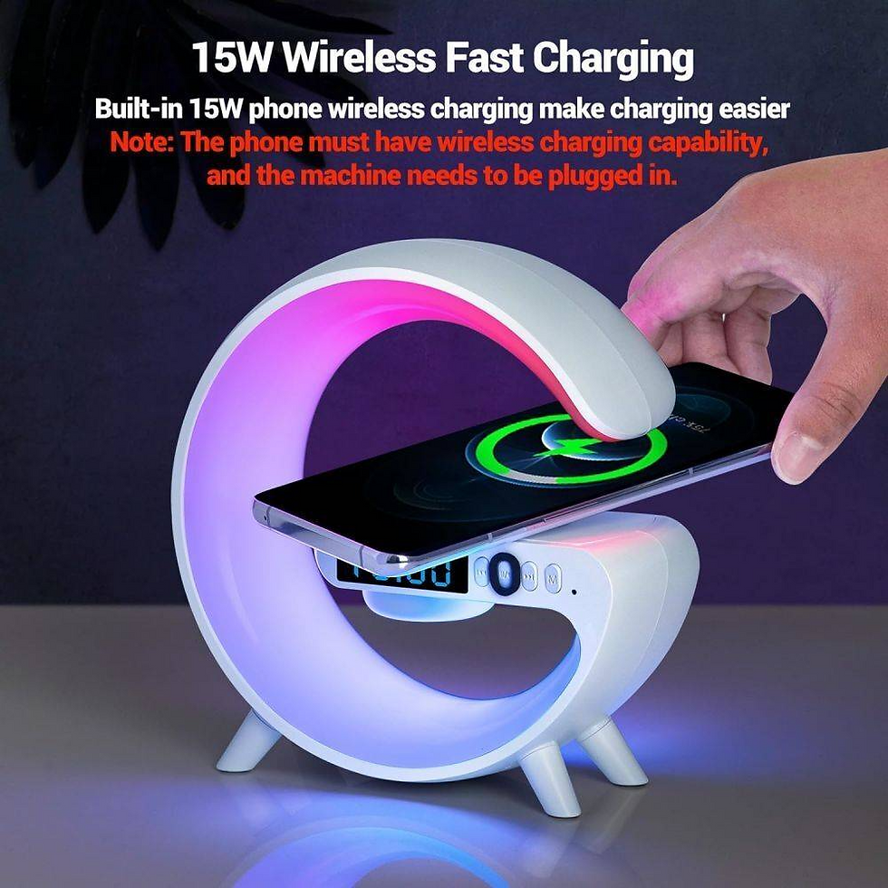 Thumbnail: Smart G Lamp Night Light Bluetooth Speaker