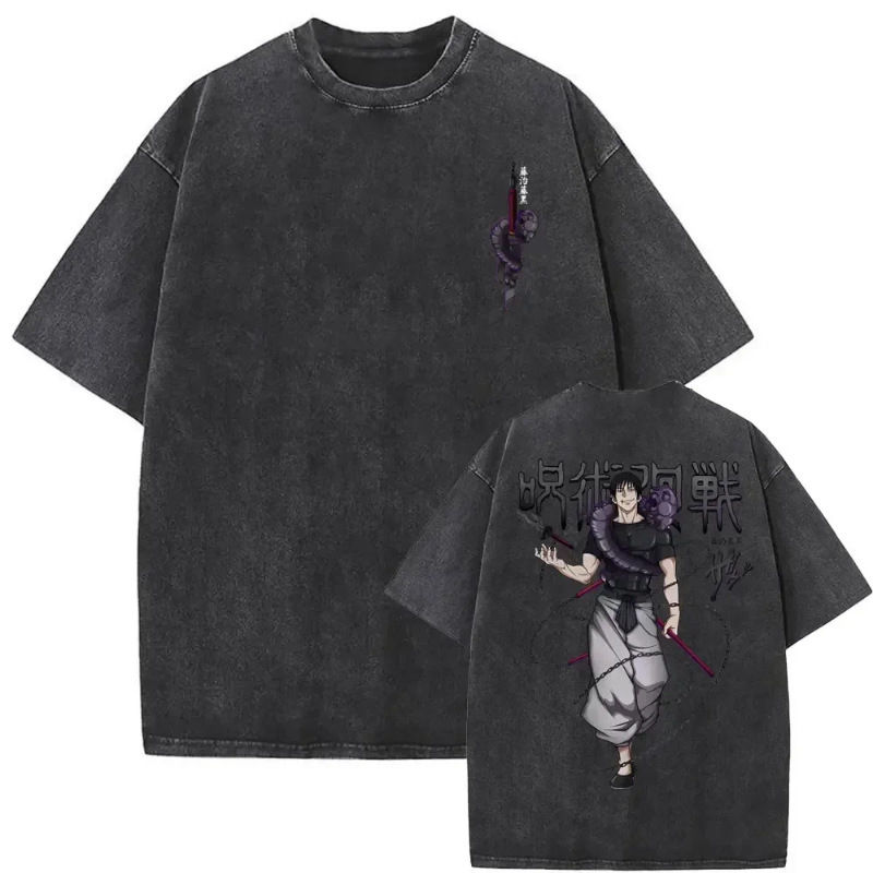 Thumbnail: Washed vintage T-shirt street hip-hop anime