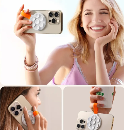 Thumbnail: MagnaGrip Silicone Magnetic Phone Holder
