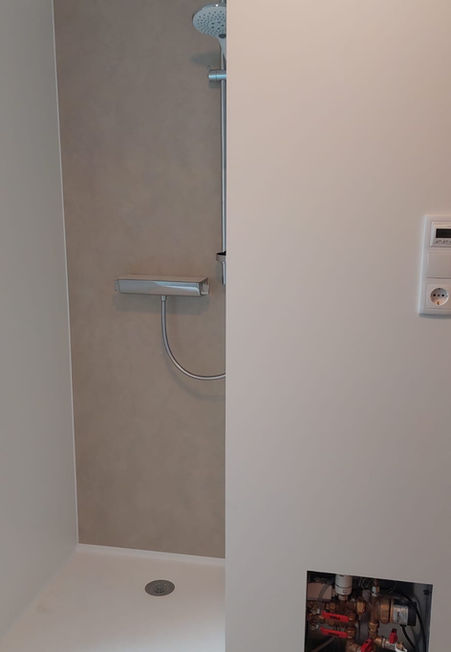 Moderne Dusche