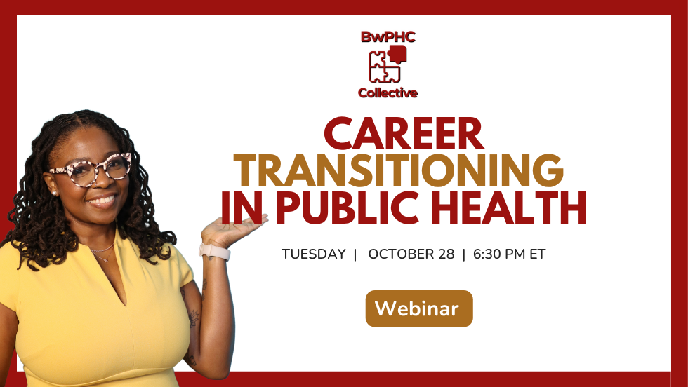 BwPHCC Webinar: Career Transitioning in Public Health