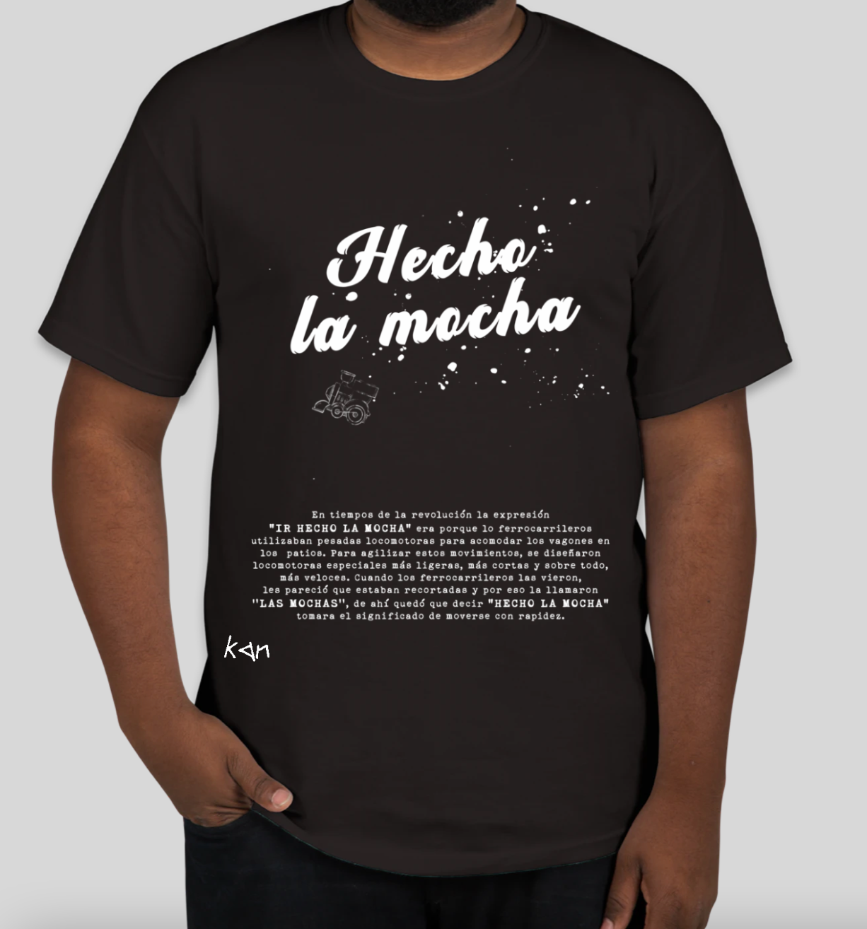 HECHO LA MOCHA - NEGRO