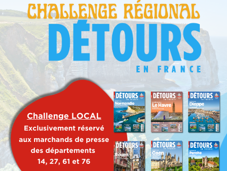 Challenge régional : "Détours en France"