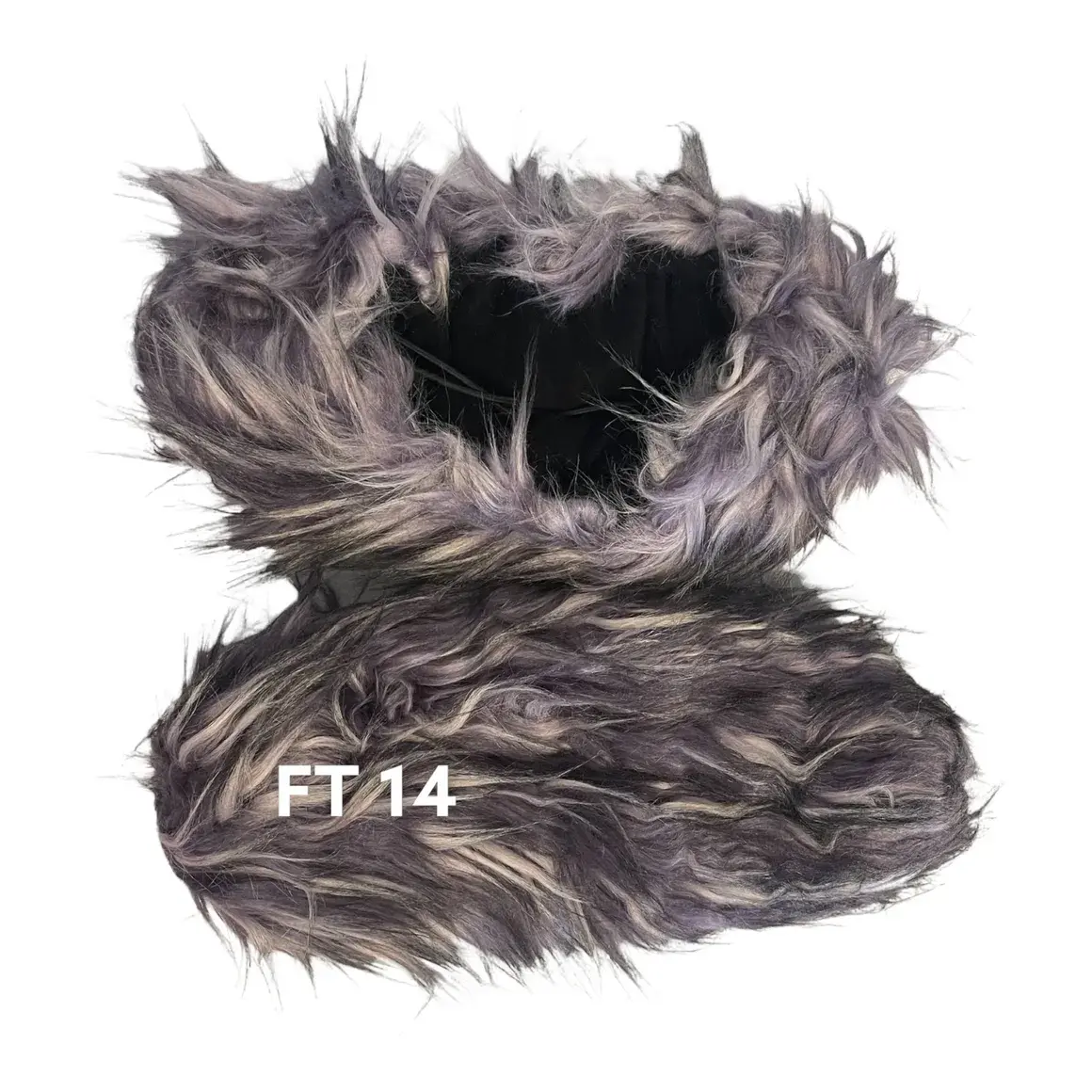 2Tone Fuzzy Blade Soakers - Purple/Black