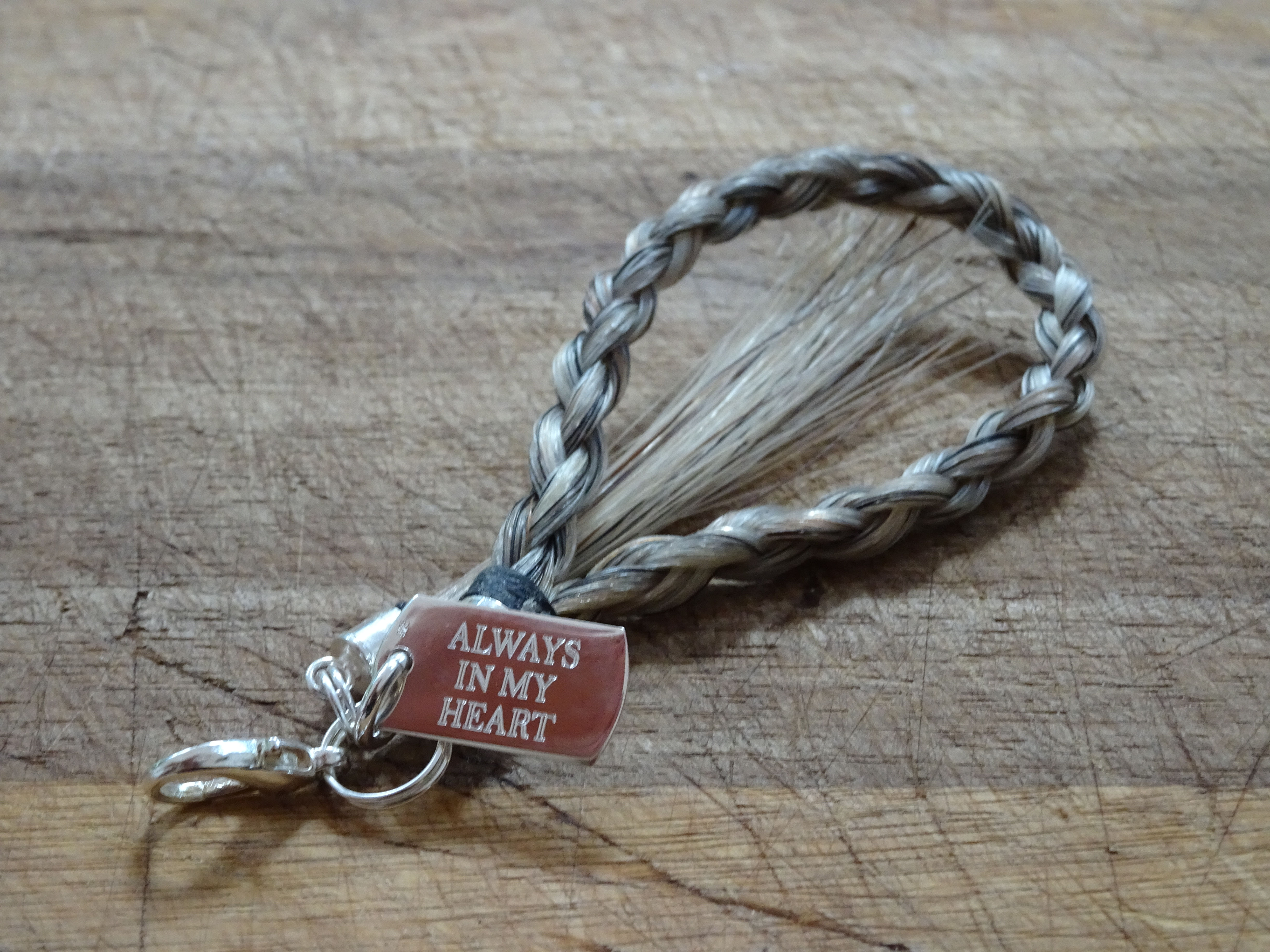 Sterling Silver Horsehair Key Charms