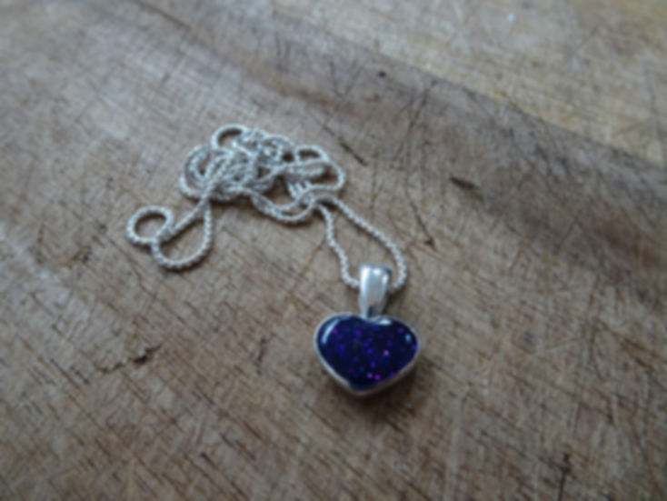 Sterling Silver Heart Pendant Necklace