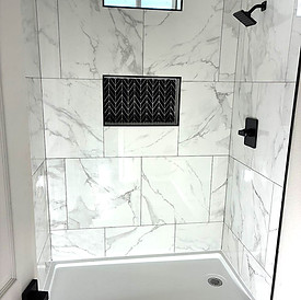 Custom Tile Shower Midland TX | IHOMEU Tile & Exterior Contractor