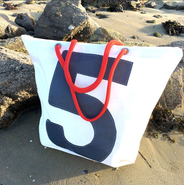 SAC "Les sables blancs" Blanc/Anthracite