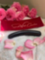 Obsidian Crystal Yoni Wand