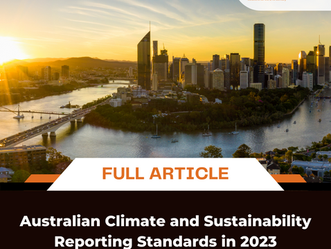 Key Australian Climate and Sustainability Reporting Standards in 2023