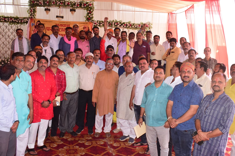 झांसी में 18 अप्रैल को भव्य परशुराम शोभायात्रा, तैयारियां तेज