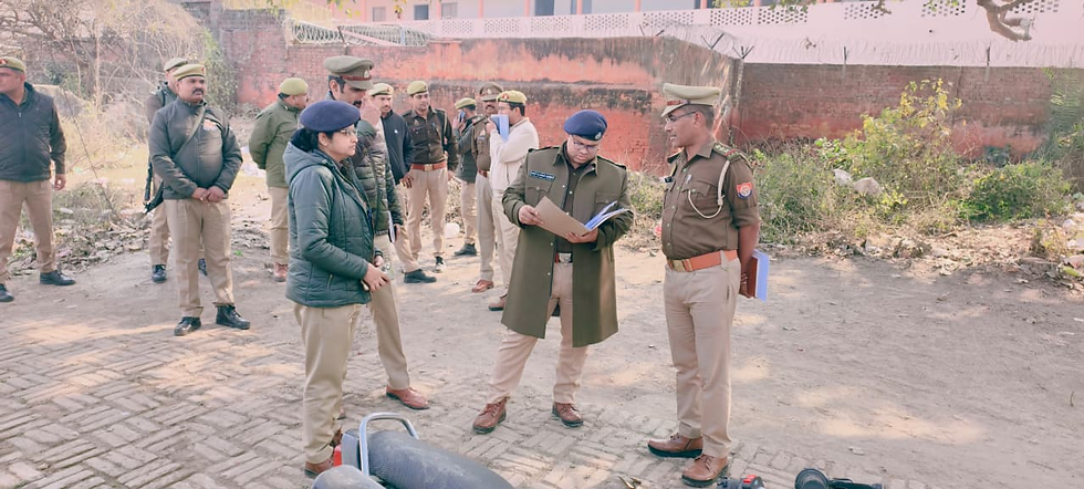 मिशन शक्ति केंद्र का निरीक्षण किया