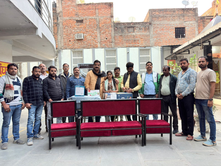 झाँसी में शिवानी के विवाह पर सामाजिक संगठनों का सराहनीय सहयोग