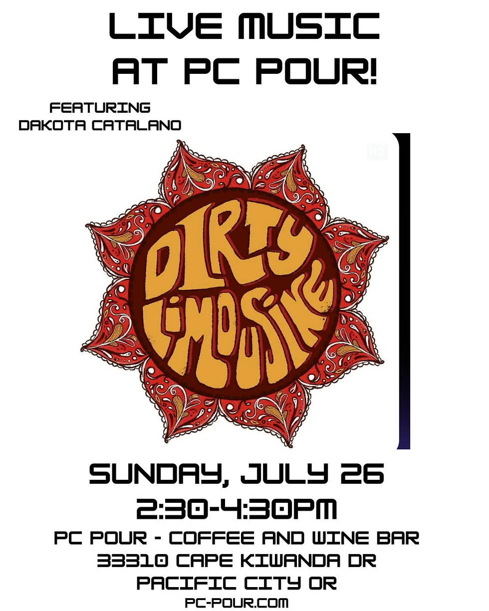 Live music by Dirty Limousine!
