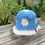 Thumbnail: Crochet Bucket Hat - Blue Daisy