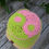 Thumbnail: Crochet Bucket Hat Pink Lime Ying Yang