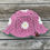 Thumbnail: Crochet Bucket Hat - Pink Daisy