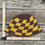 Thumbnail: Crochet Bucket Hat Brown/Yellow Checkered