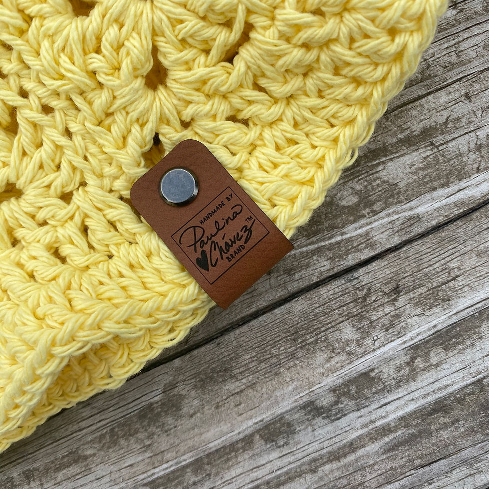 Thumbnail: Crochet Bucket Hat - Lemon Daisy