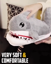 Thumbnail: HUNGRY SHARK SLIPPERS