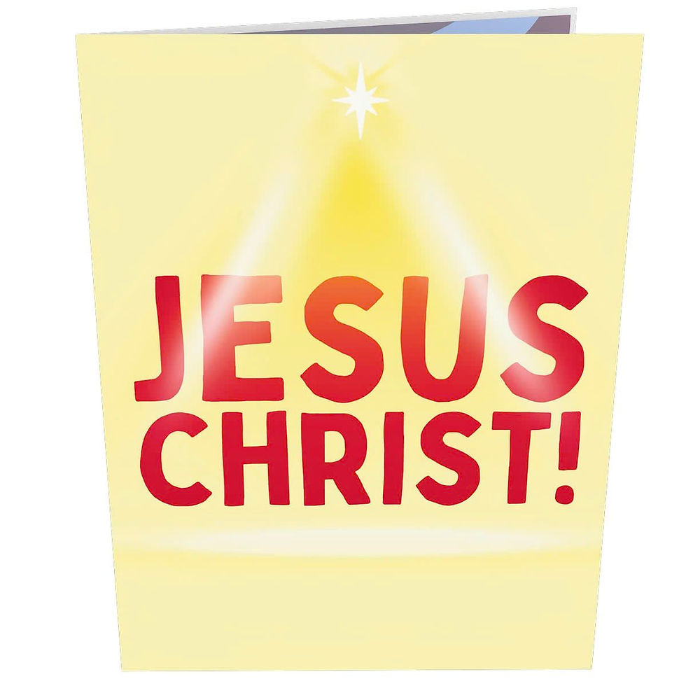 Thumbnail: You Need Jesus Pop Up Card