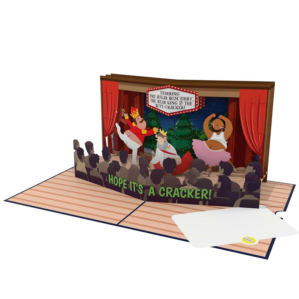 Thumbnail: The Buttcracker Pop Up Card