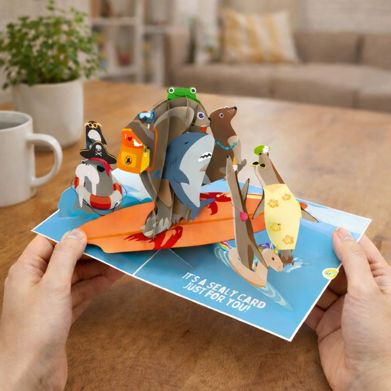 Thumbnail: Very Sealy Pop Up Card