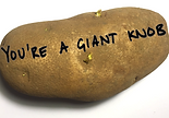 send people a potato parcel in the post mail