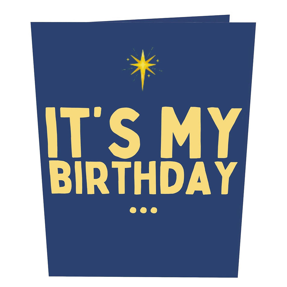 Thumbnail: It's Jesus' Birthday Pop Up Card