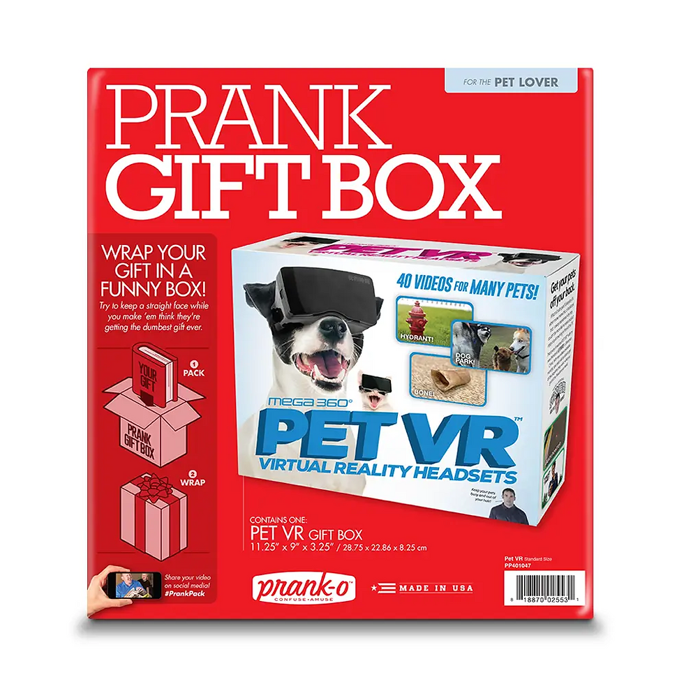 Thumbnail: PRANK GIFT BOX: PET VR