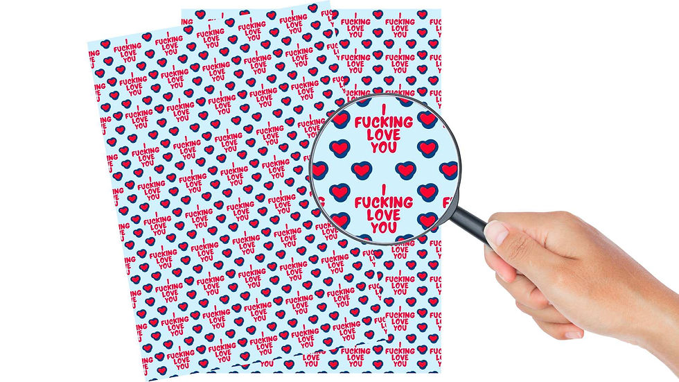 Thumbnail: F*CKING LOVE YOU GIFT WRAP