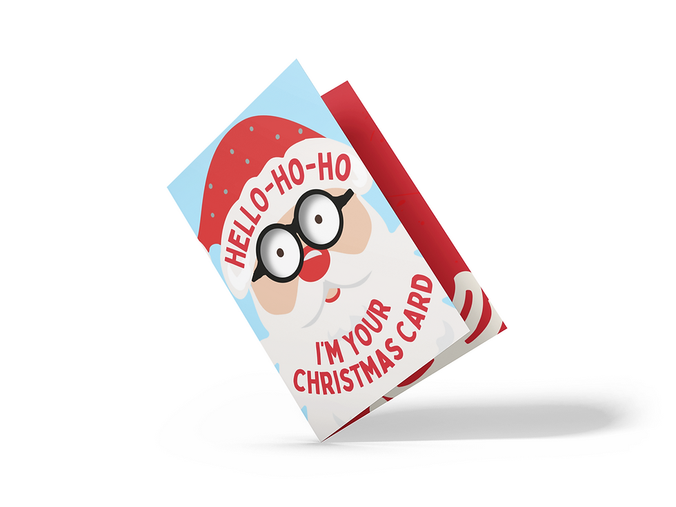 Thumbnail: Scream & Shake Santa Card