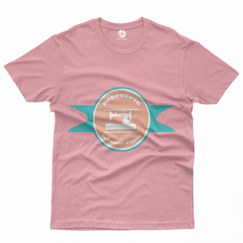 t-shirt saumon