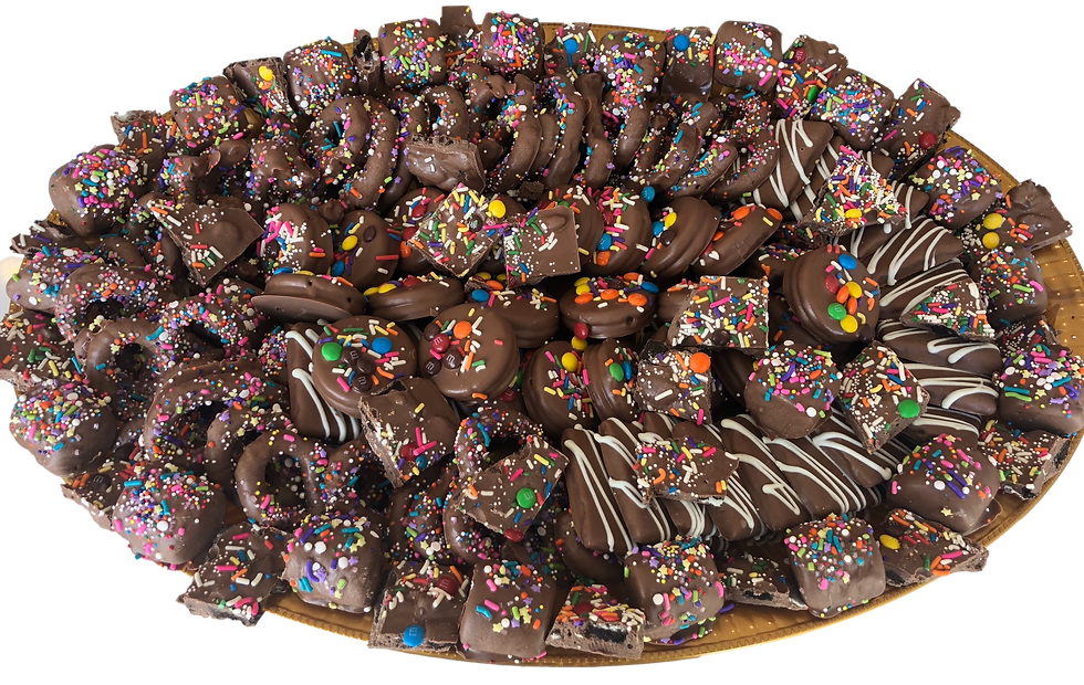 Chocolate-Dipped Platter