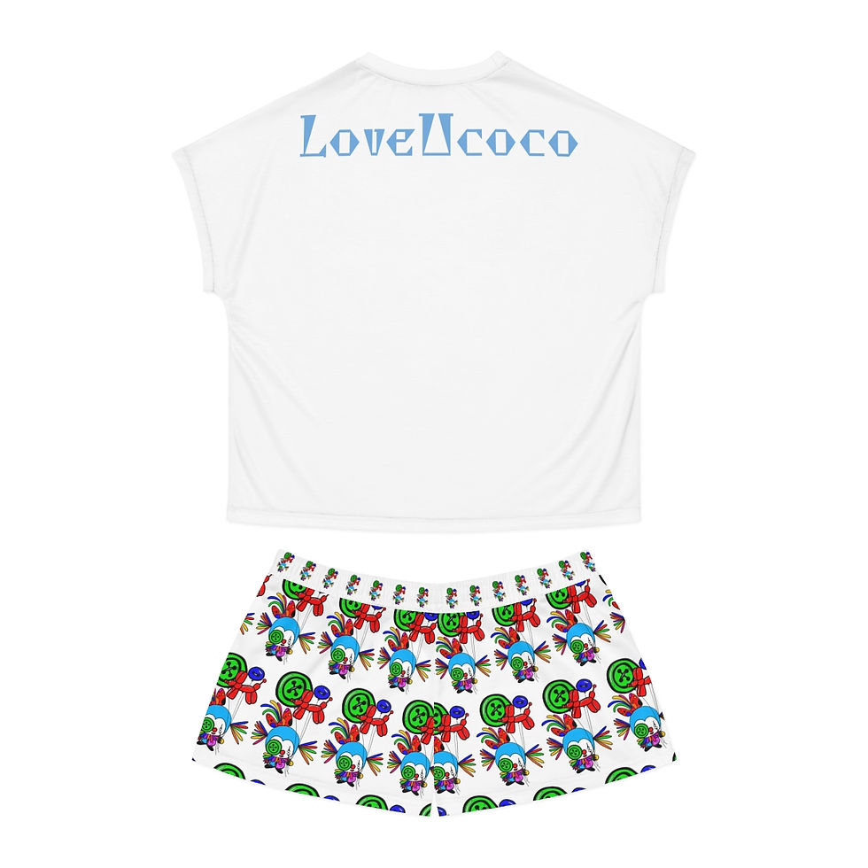 Thumbnail: Women's Short Pajama Set (AOP)