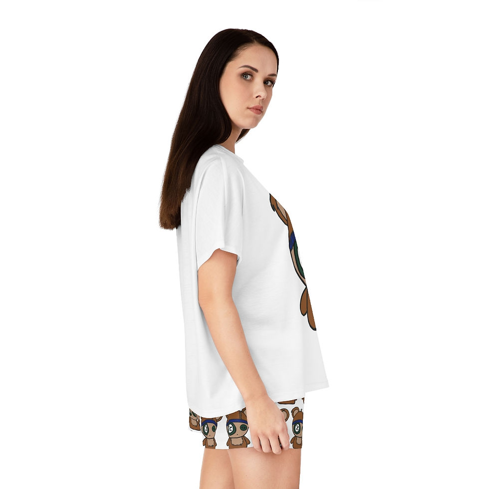 Thumbnail: Women's Short Pajama Set (AOP)