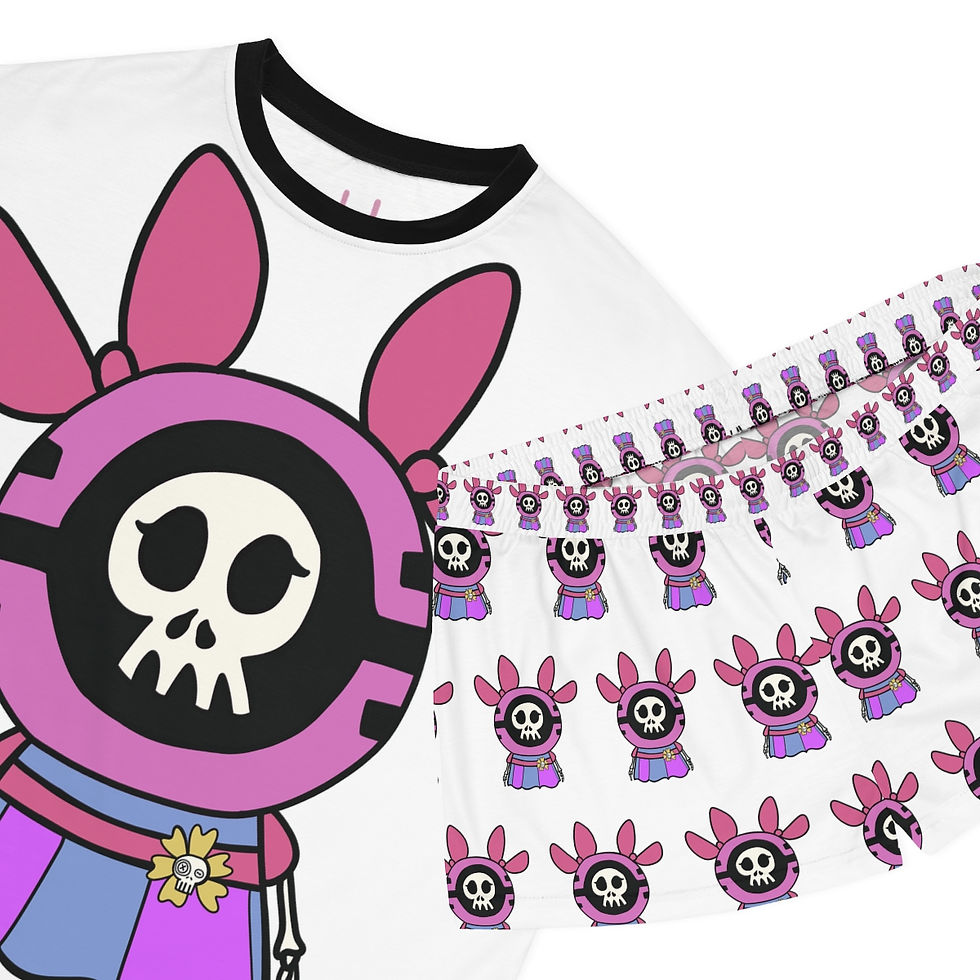 Thumbnail: Women's Short Pajama Set (AOP)