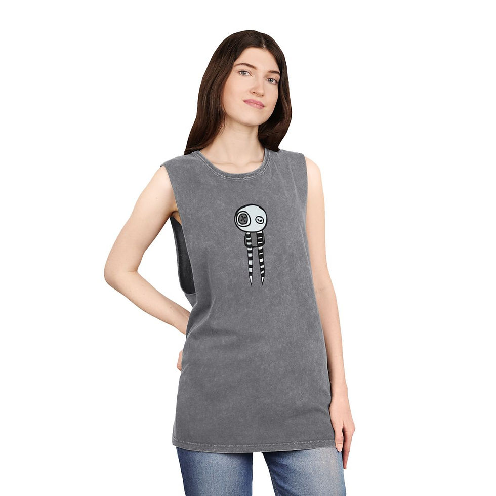 Thumbnail: Unisex Stonewash Tank Top