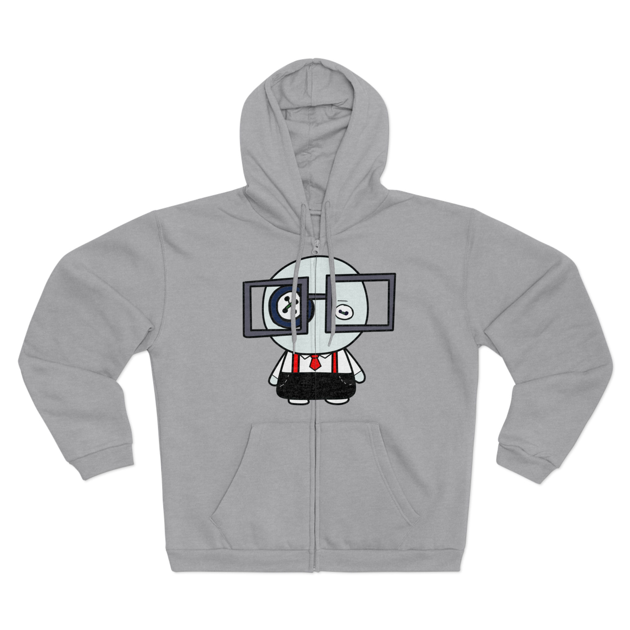 Unisex Hooded Zip Sweatshirt