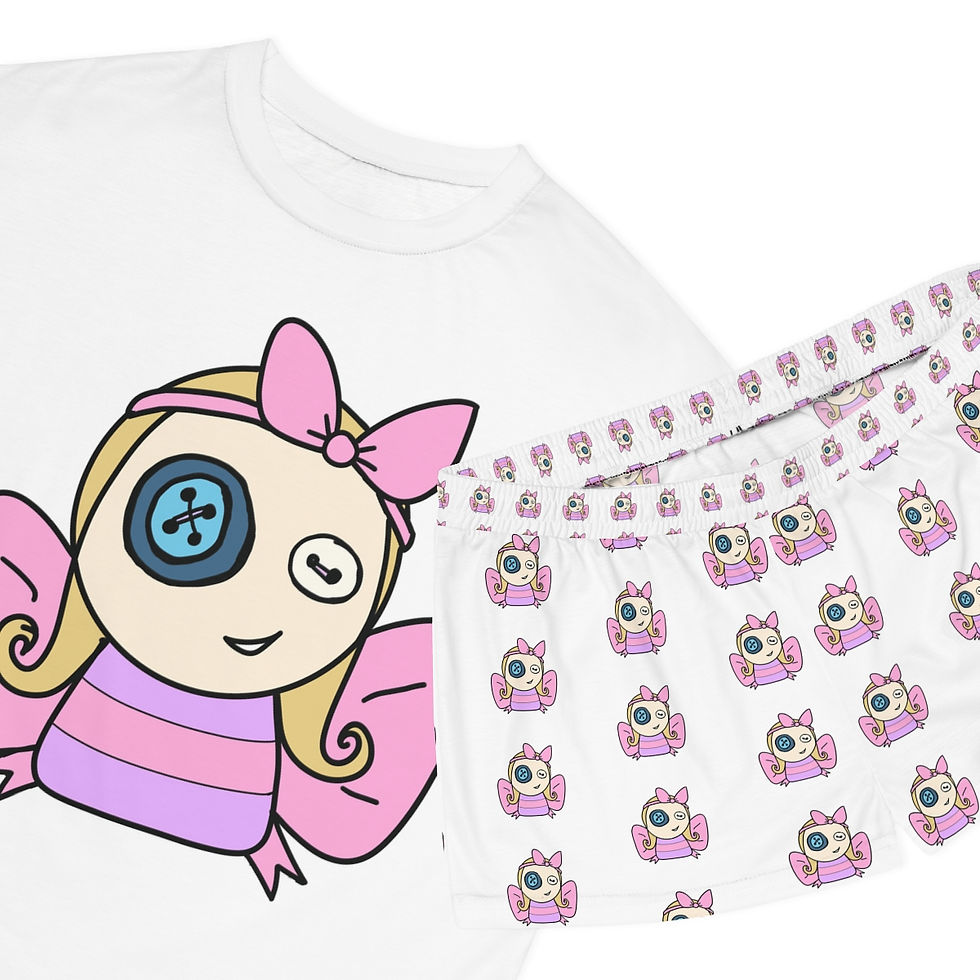 Thumbnail: Women's Short Pajama Set (AOP)