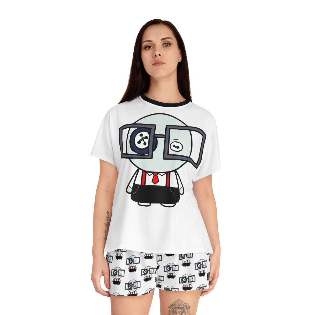 Women's Short Pajama Set (AOP)