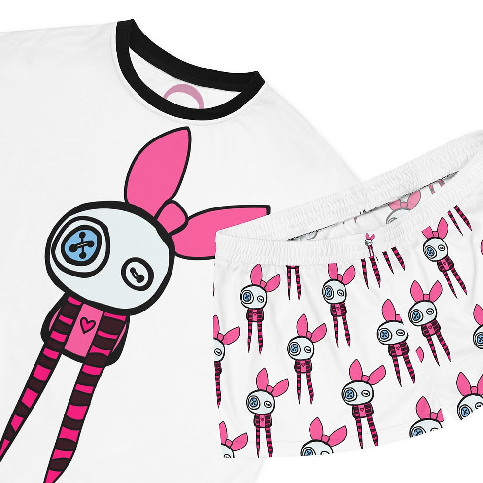 Thumbnail: Women's Short Pajama Set (AOP)