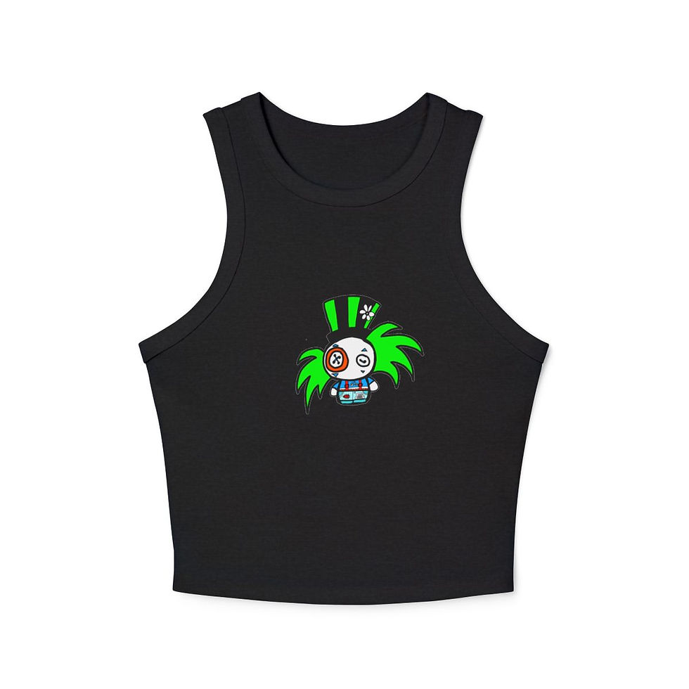Thumbnail: 'Women's Micro Rib Racer Tank Top