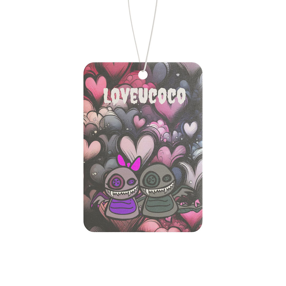 Thumbnail: LoveUcoco Car Air Freshener - Cute Heart Design