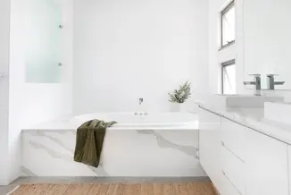 marble bathroom