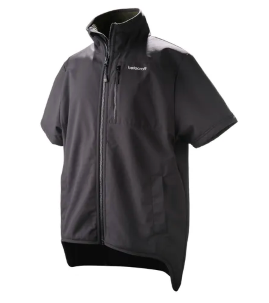 Betacraft Gully Men's Short Sleeve Jet Black Jacket